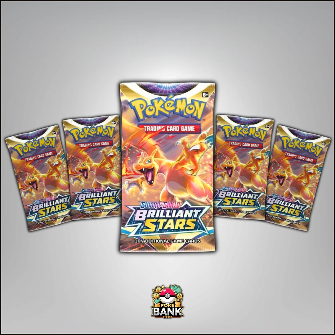 Brilliant Stars - 5 Pokémon Booster Packs - Image 3