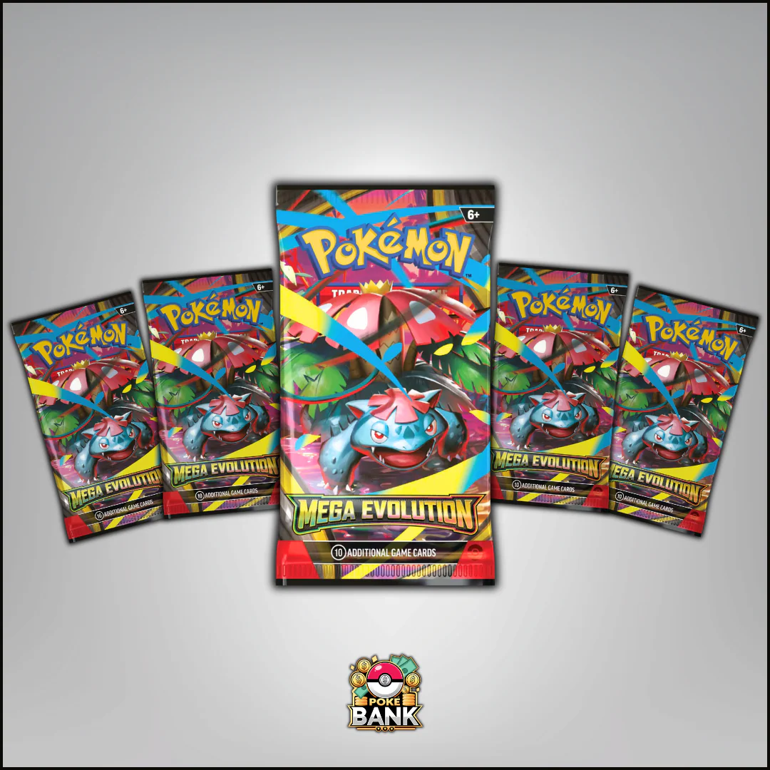 Mega Evolution - 5 Pokémon Booster Packs - Image 3