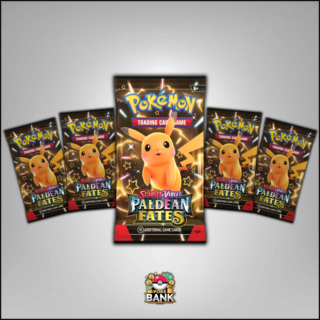 Paldean Fates - 5 Pokémon Booster Packs - Image 4