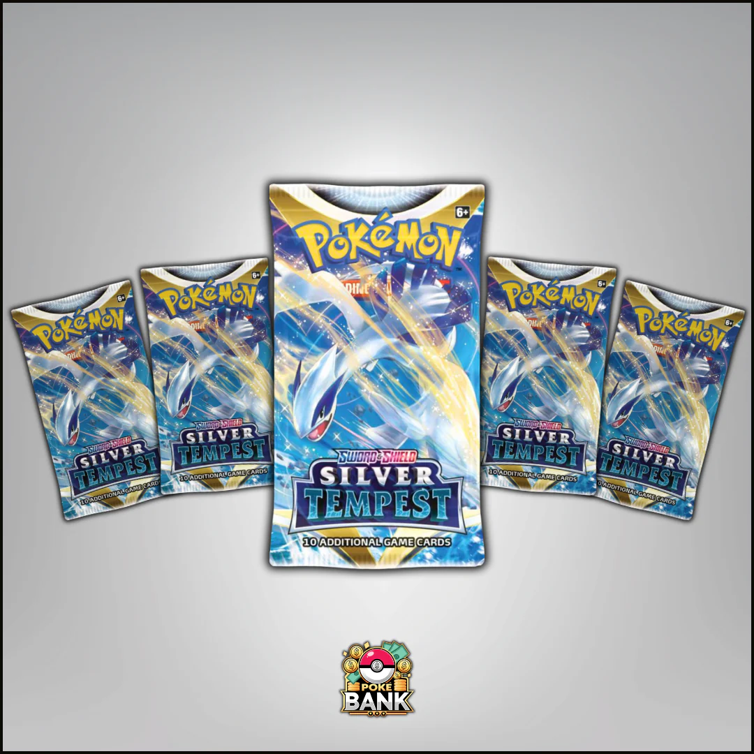 Silver Tempest - 5 Pokémon Booster Packs - Image 4